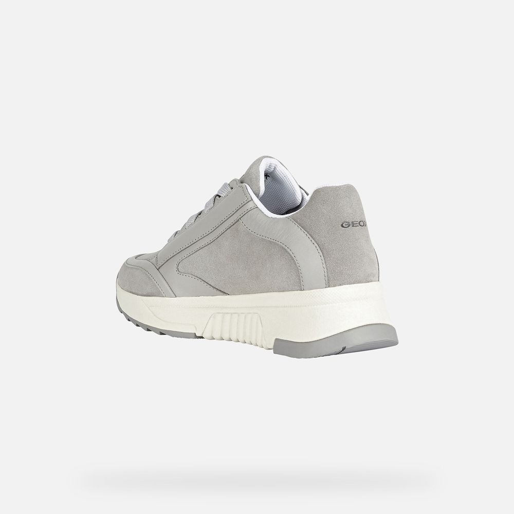 Geox Bayan Spor Ayakkabı Gri - Falena Abx - JYF-081235